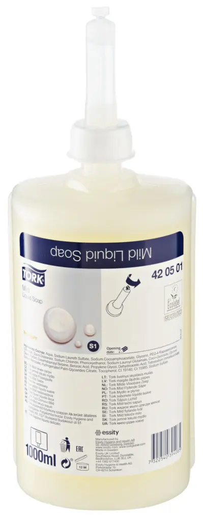 SAPONE LIQUIDO TORK RICARICA 1L PZ AL 