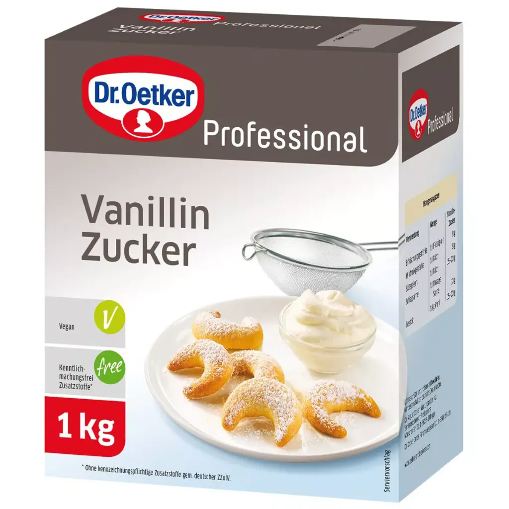 ZUCCHERO VANILLINATO DA 1KG AL