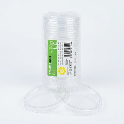 [310] Lid for Sauce Container Ø70.3 mm 50 pcs - Take-Away Cup Closure