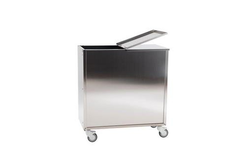 Trémie à Farine en Inox pour 2 Sacs de 25 kg GI