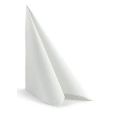 Tovaglioli Airlaid Bianco 40 stk A pkg -  20 pkg krt - pkg Mus