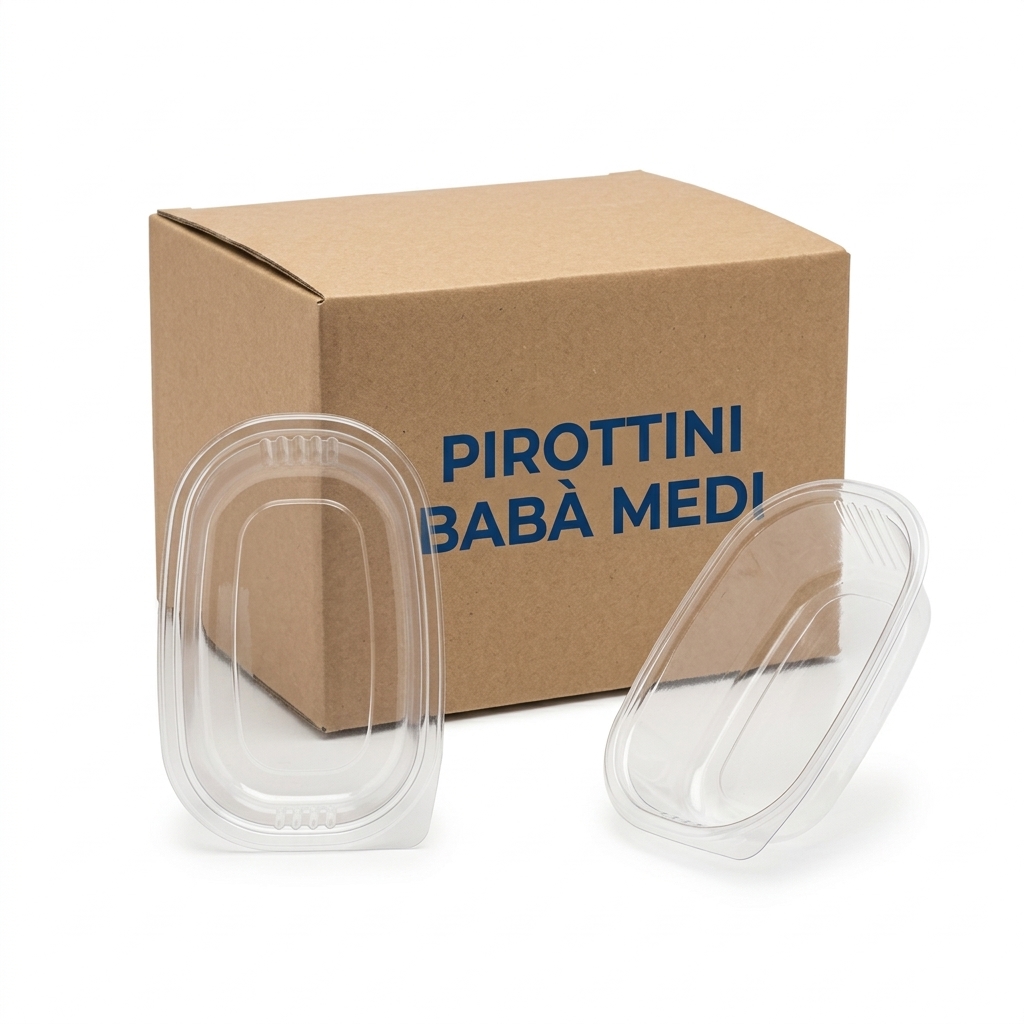 Pirottini Baba Medi 2mm 80x48x25 H - 1000 pcs a case WA