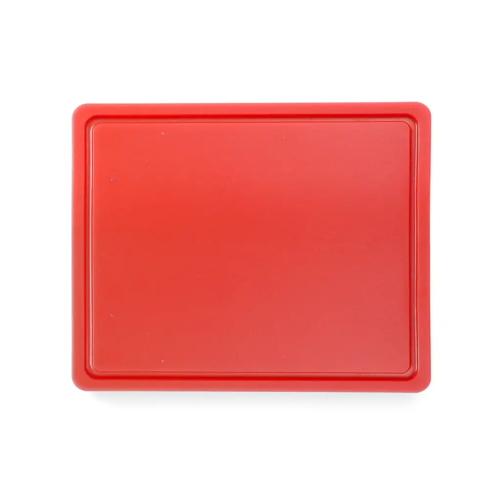 TAGLIERE ROSSO CON SCANALATURA 1/2 PZ AL 