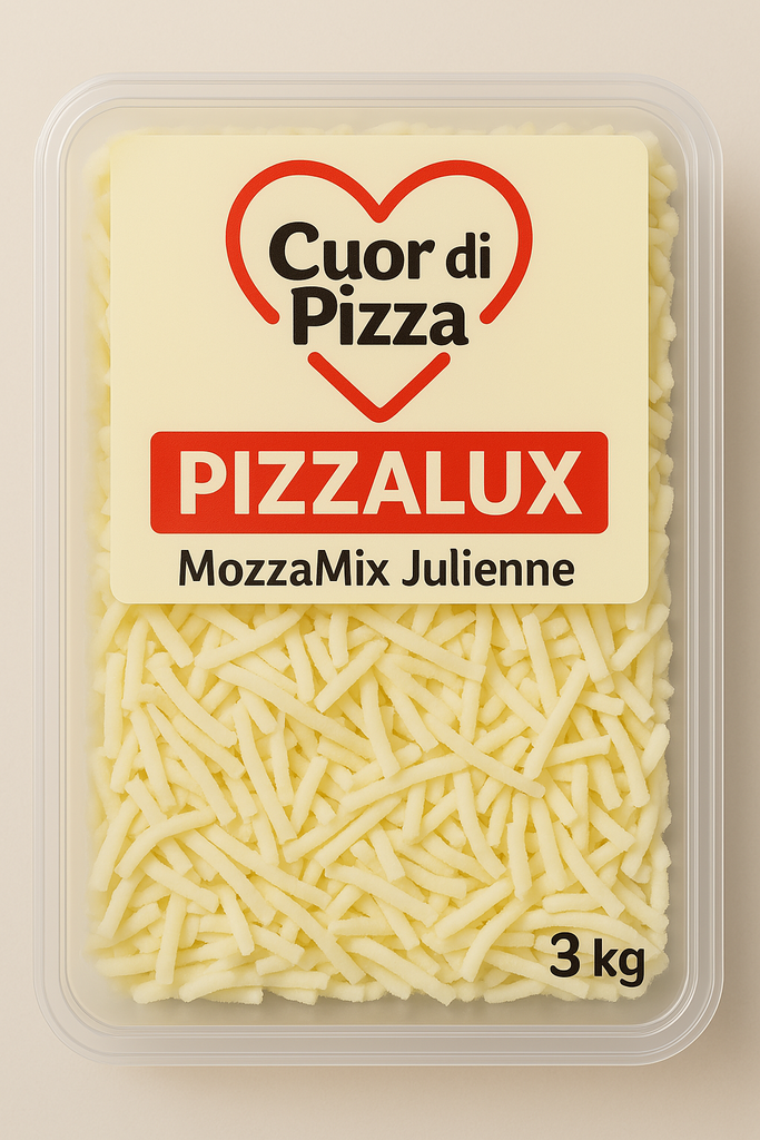 Cuor di Pizza – Pizzalux MozzaMix Julienne 3kg GIFF