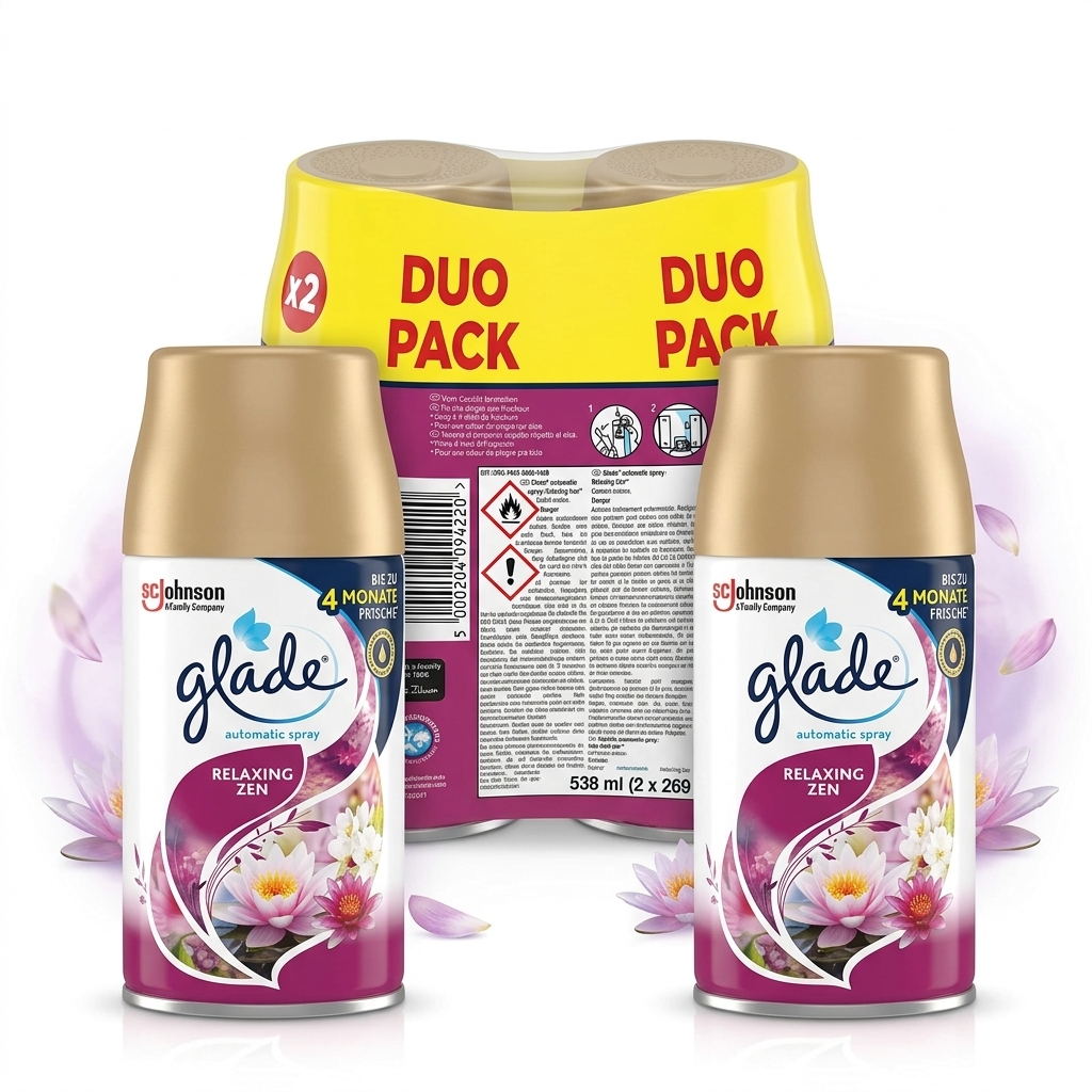 Lufterfrischer Nachfüller Glade Relaxing Zen 2 x 269 ml