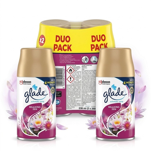 Profumo Ambiente Ricarica Glade Relaxing Zen 2 x 269 ml