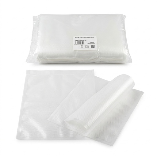 Geprägte Vakuumbeutel 300x400 mm — 100 Stück (Karton mit 5 Packungen)