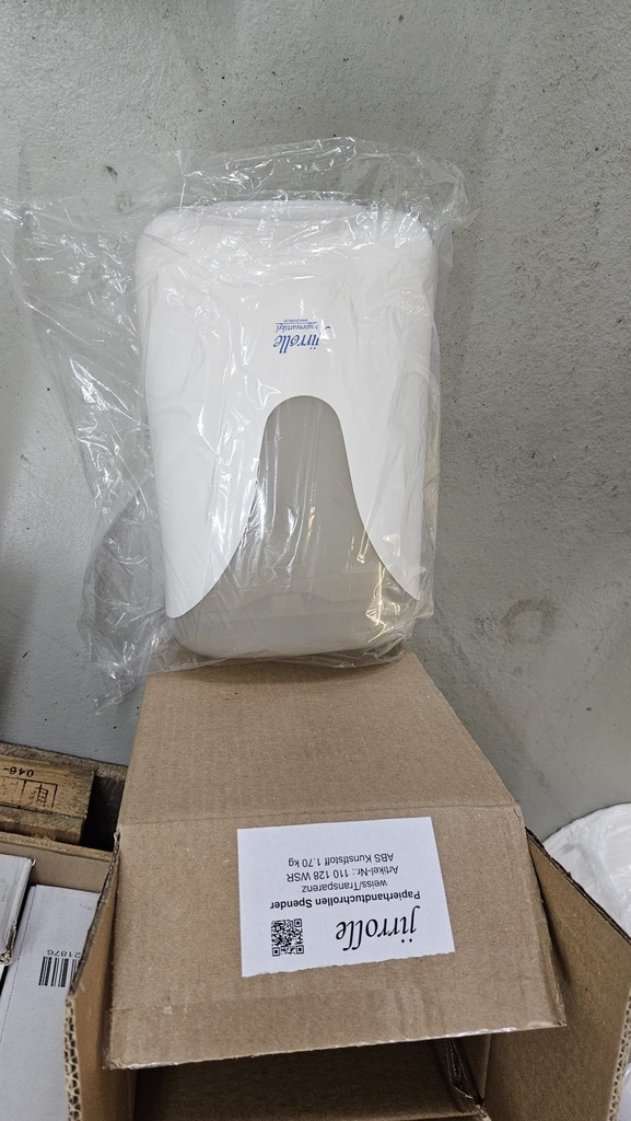 Dispenser per rotoli carta in plastica ABS Jirr