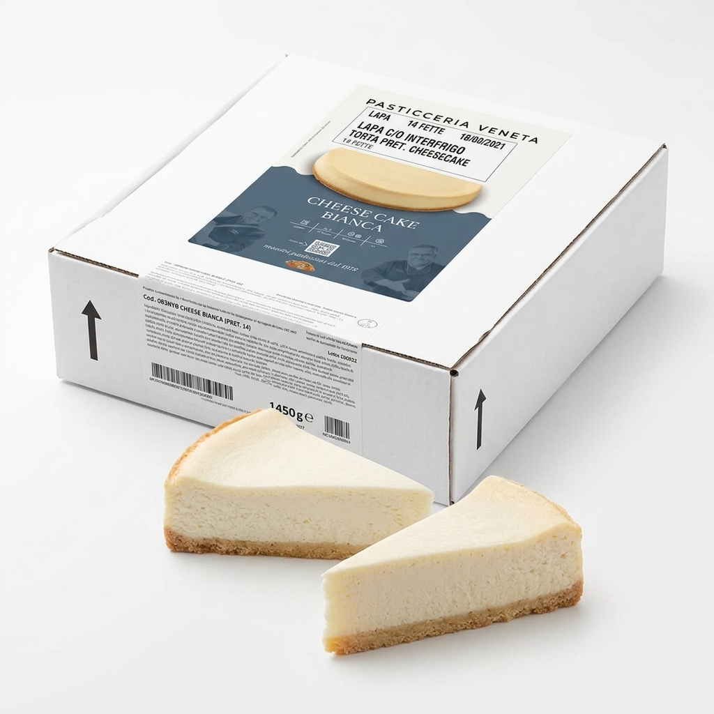 Cheesecake Pre-sliced 14 Slices 1.5 kg