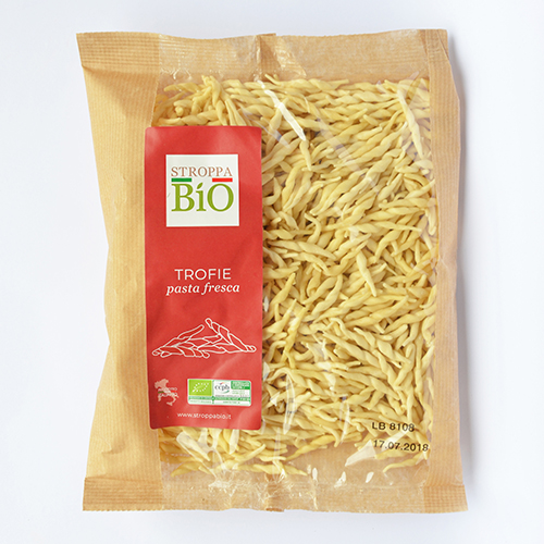 Trofie Genovesi Pasta Fresca 1kg stk 8 A krt Str - Italienische Pasta
