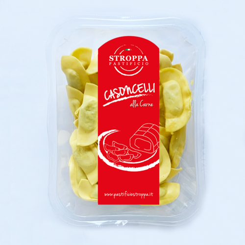 CASONCELLI DI CARNE PASTA FRESCA 1KG PZ 8 A CRT  STR