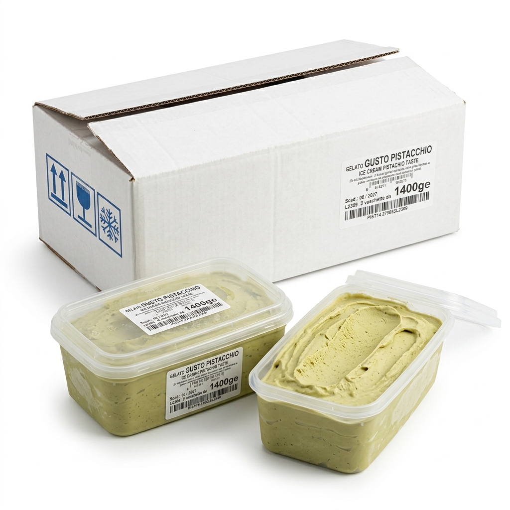 Pistazien-Glace im Becher 1,4 kg — EFFEPI