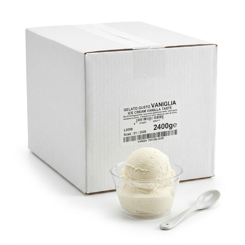 VANILLEEIS WANNE 2,4 KG EFF