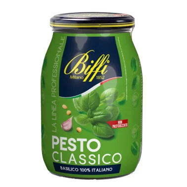 PESTO CLASSICO BASILICO ITALIANO 980G 6PZ CRT POL