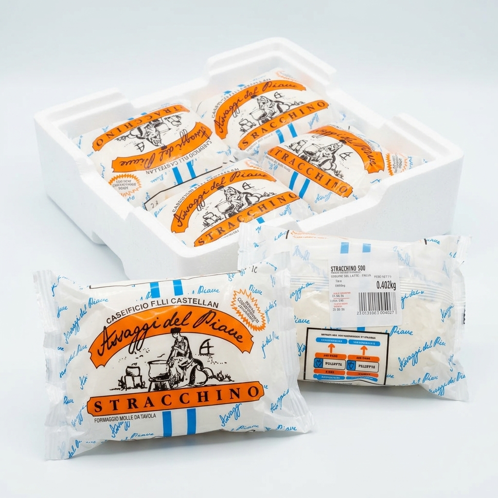 Stracchino Moro Soft Cheese — Piece approx. 500 g