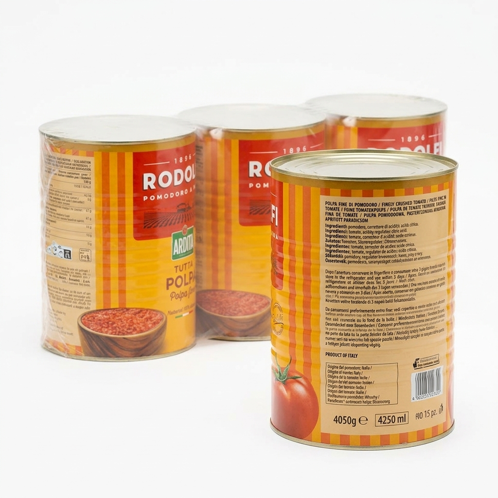 Tutta Polpa Fine di Pomodoro Ardita 4,05 kg — Rodolfi