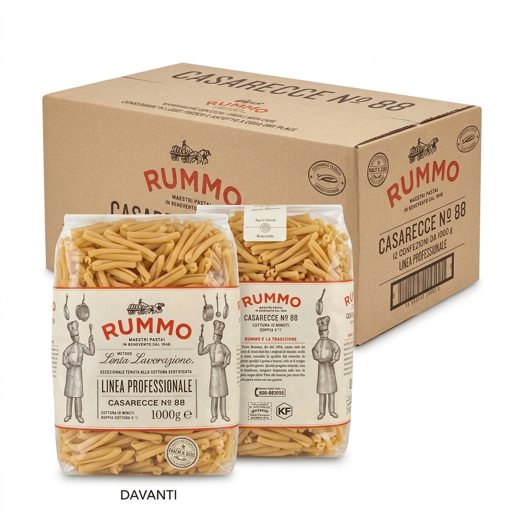 Casarecce n.88 Rummo 1 kg - Pasta di Semola di Grano Duro
