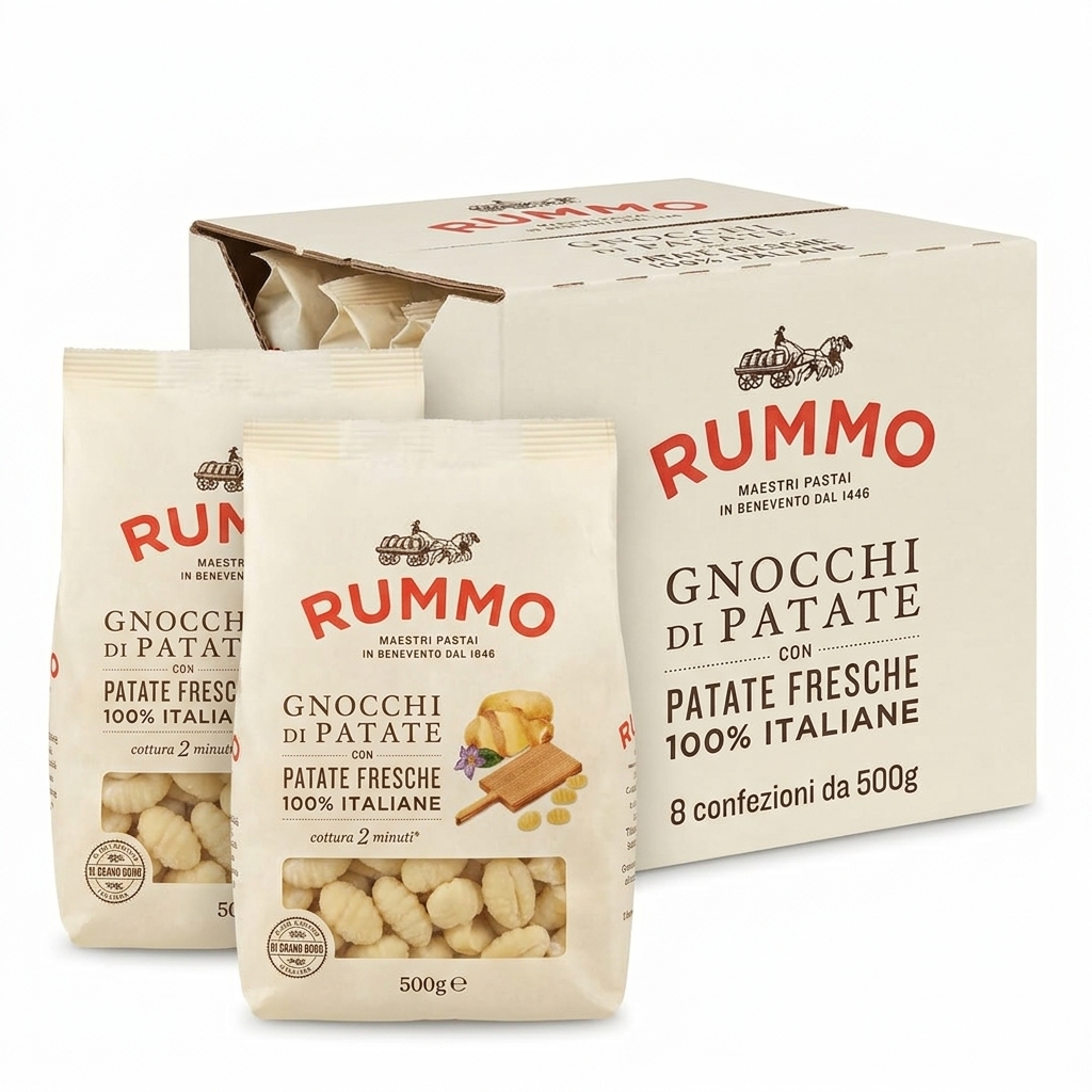 Gnocchi di Patate 500 g (Cartone 8) — Rummo