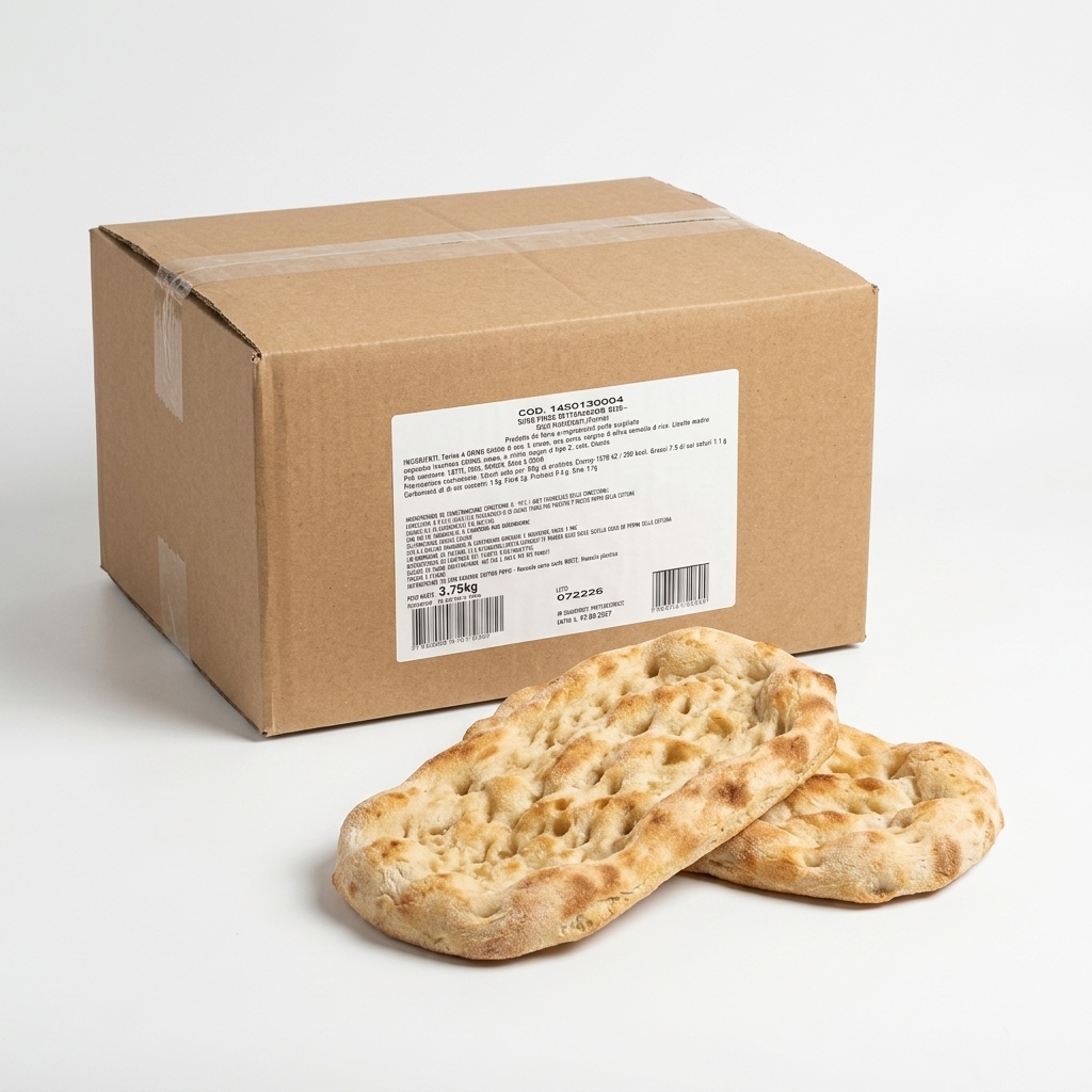 Pre-Baked Pinsa Base 250 g Case 3.75 kg — Polo