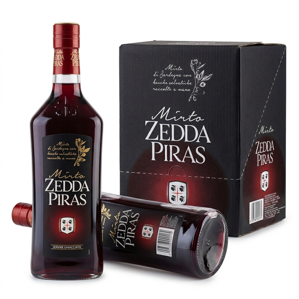 MIRTO LIQUEUR ZEDDA PIRAS 0.70 L VOL% 32 6PCS VIV