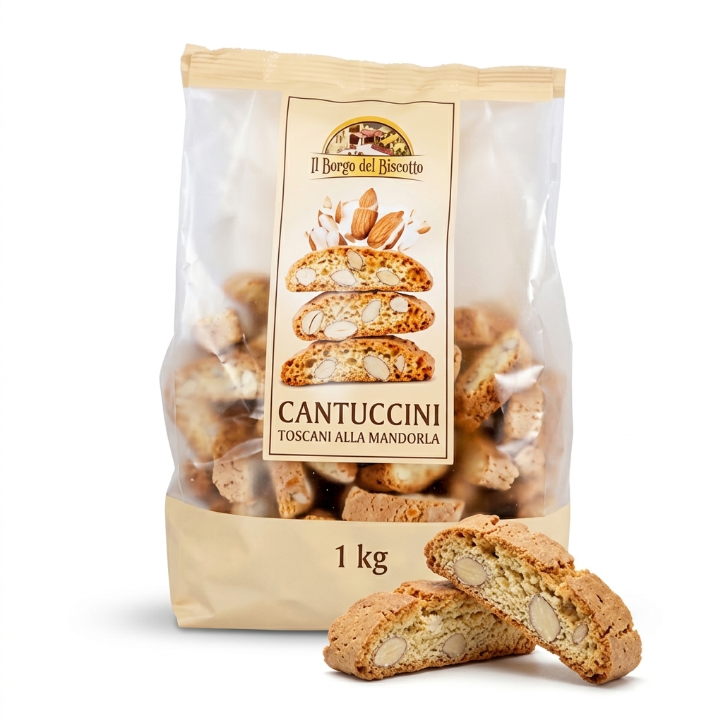 Cantuccini Il Borgo del Biscotto 1 kg AL