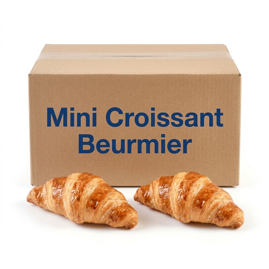 Mini Croissant Vuoto Preliev 40g 100pz 4kg crt Beurmier SG