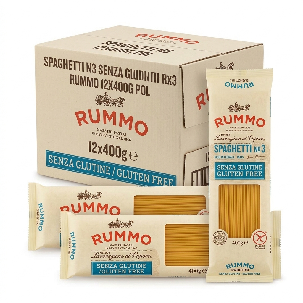 Spaghetti N.3 Gluten Free 12x400 g - Rummo