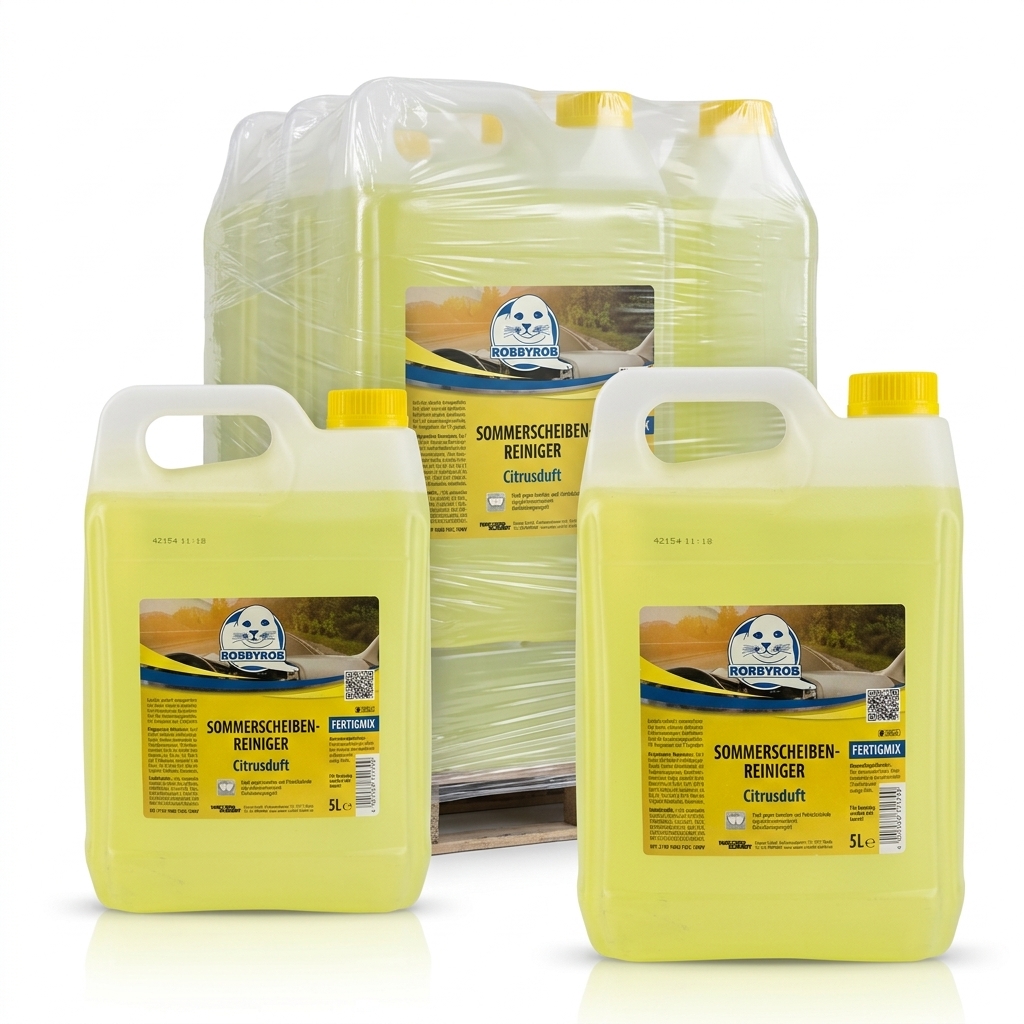 Detergente Estivo Parabrezza Agrumi Pronto all'Uso 5 L — ROBBYROB