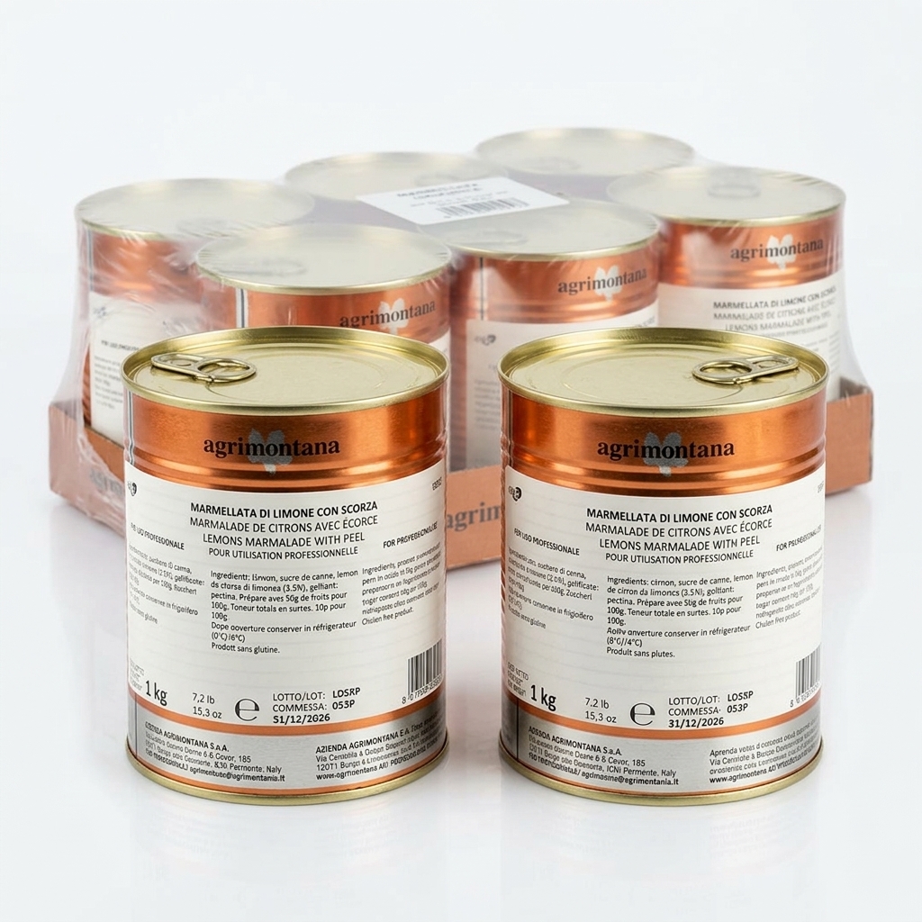Marmellata di Limoni con Scorza 1 kg — Agrimontana
