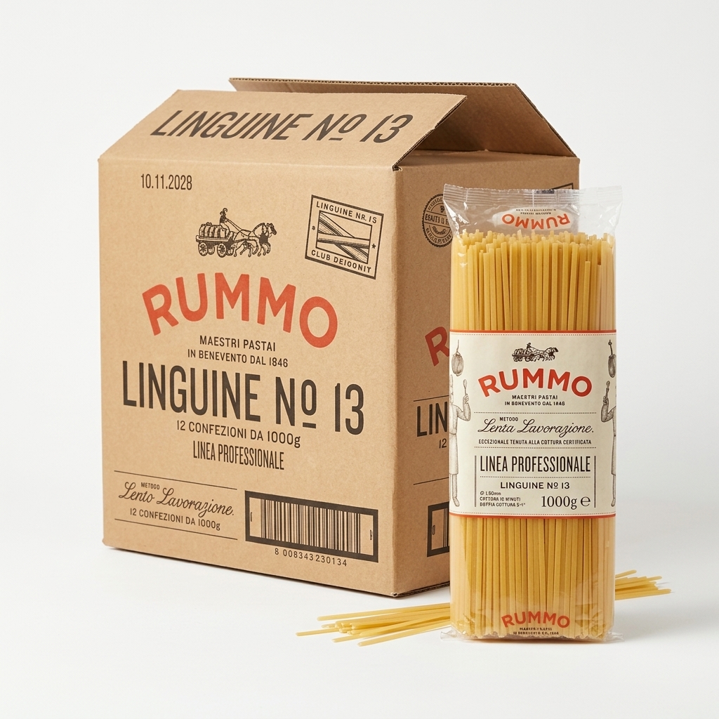 Linguine n.13 Bronze-Drawn 1 kg (Case of 12) — Rummo