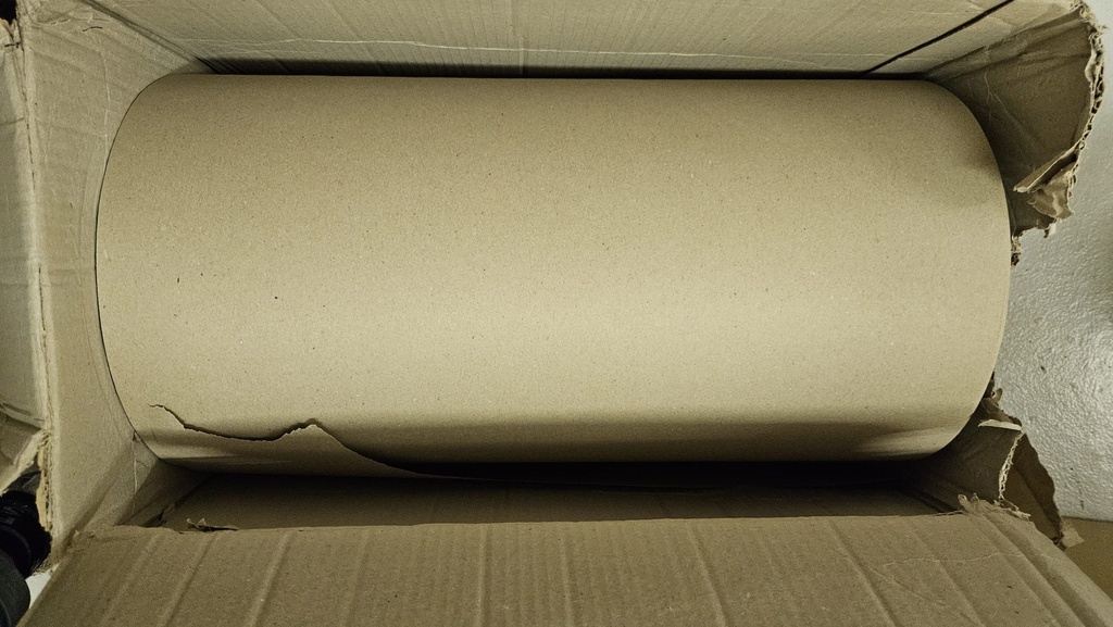 Rotolo di carta kraft marrone da imballaggio