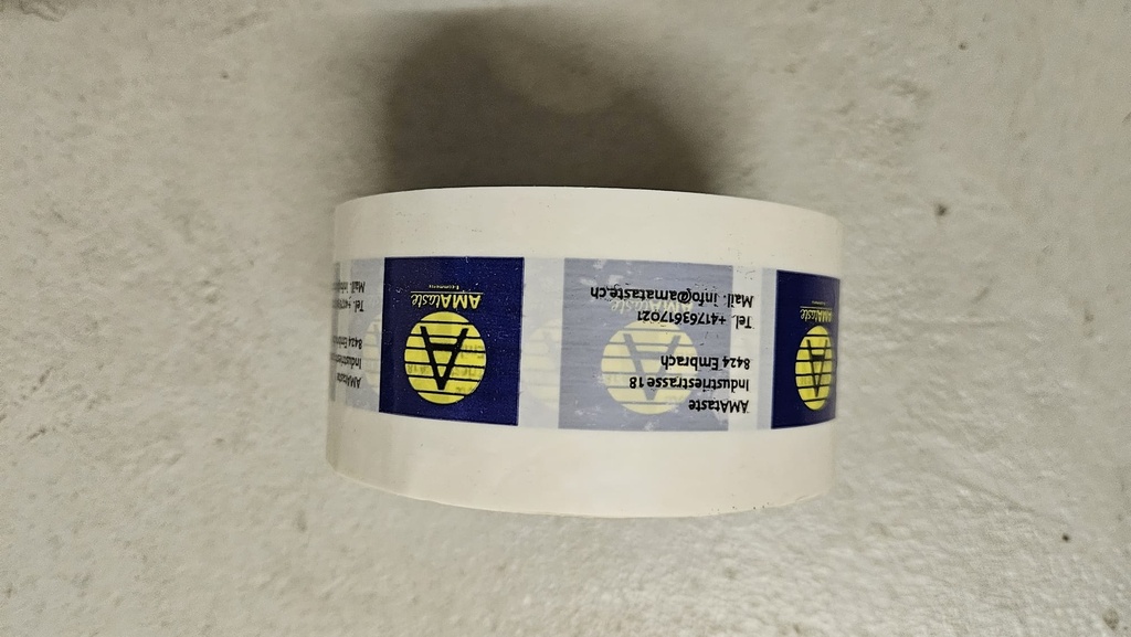 Nastro adesivo personalizzato con logo Amataste