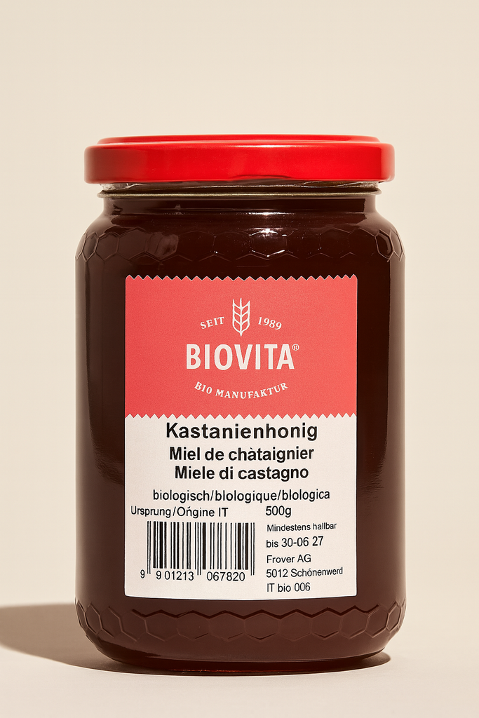 Kastanienhonig Biovita 500g Pro