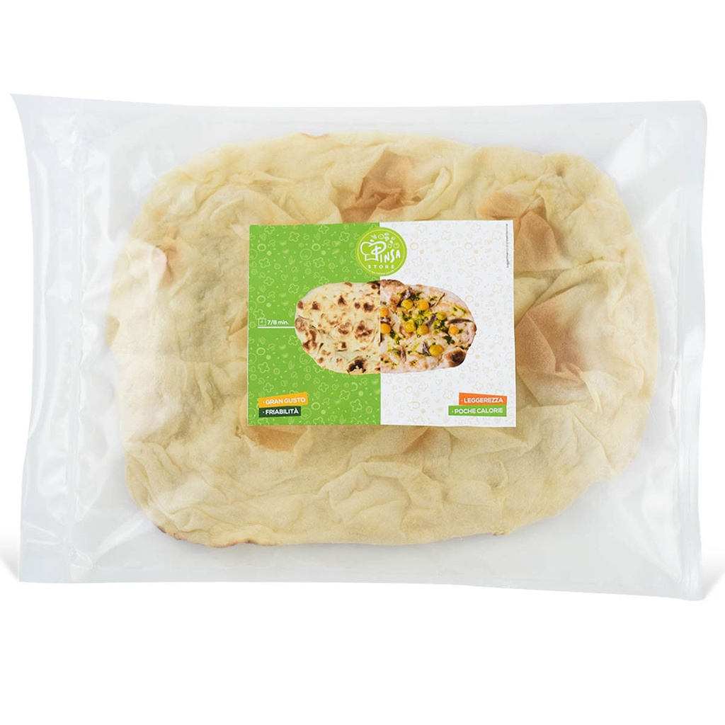 Pre-baked Pinsa Base MAP Large 25x35cm 250g 20pcs Crt Pal