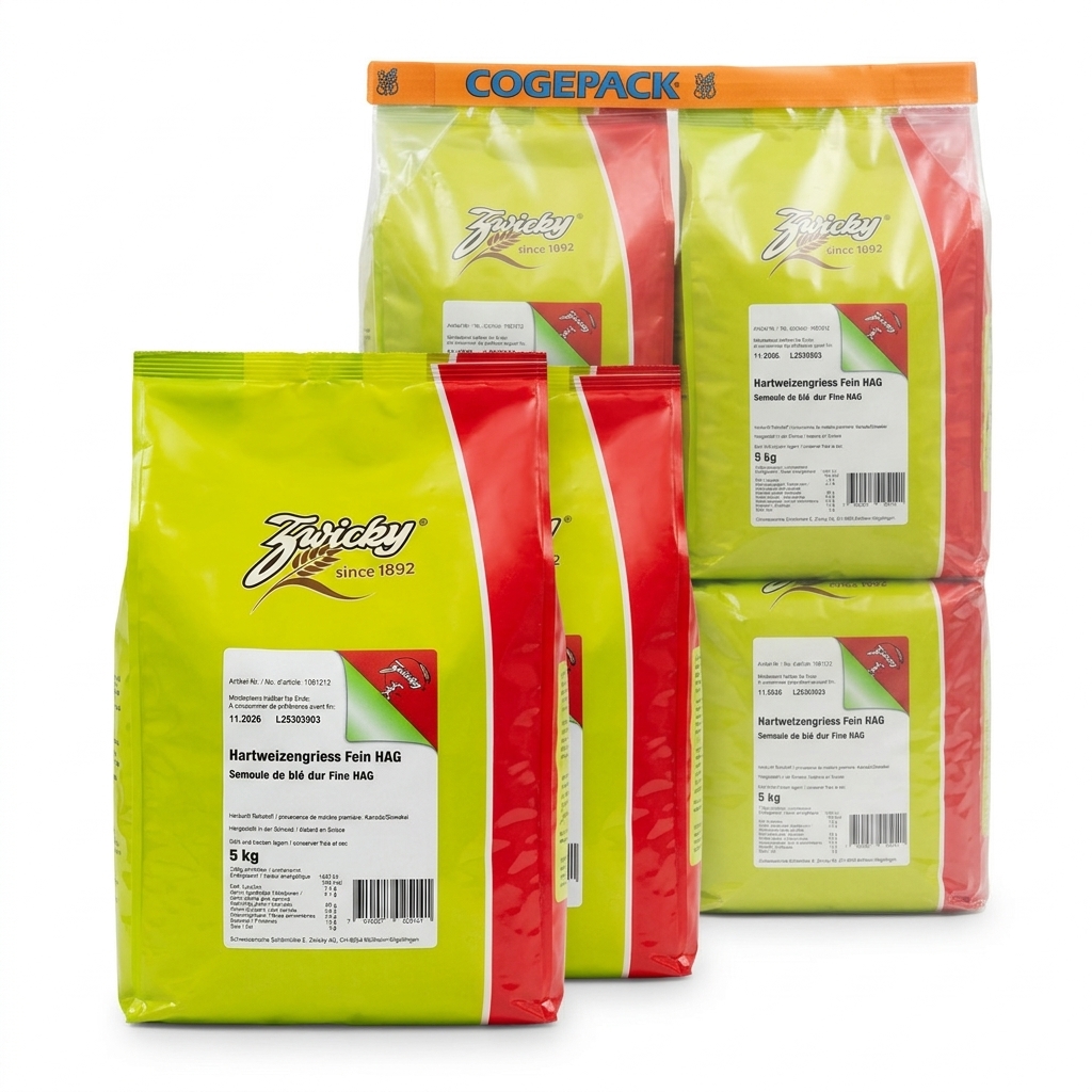 FINE SEMOLINA ZWICKY FOR PIZZA 5KG PRO