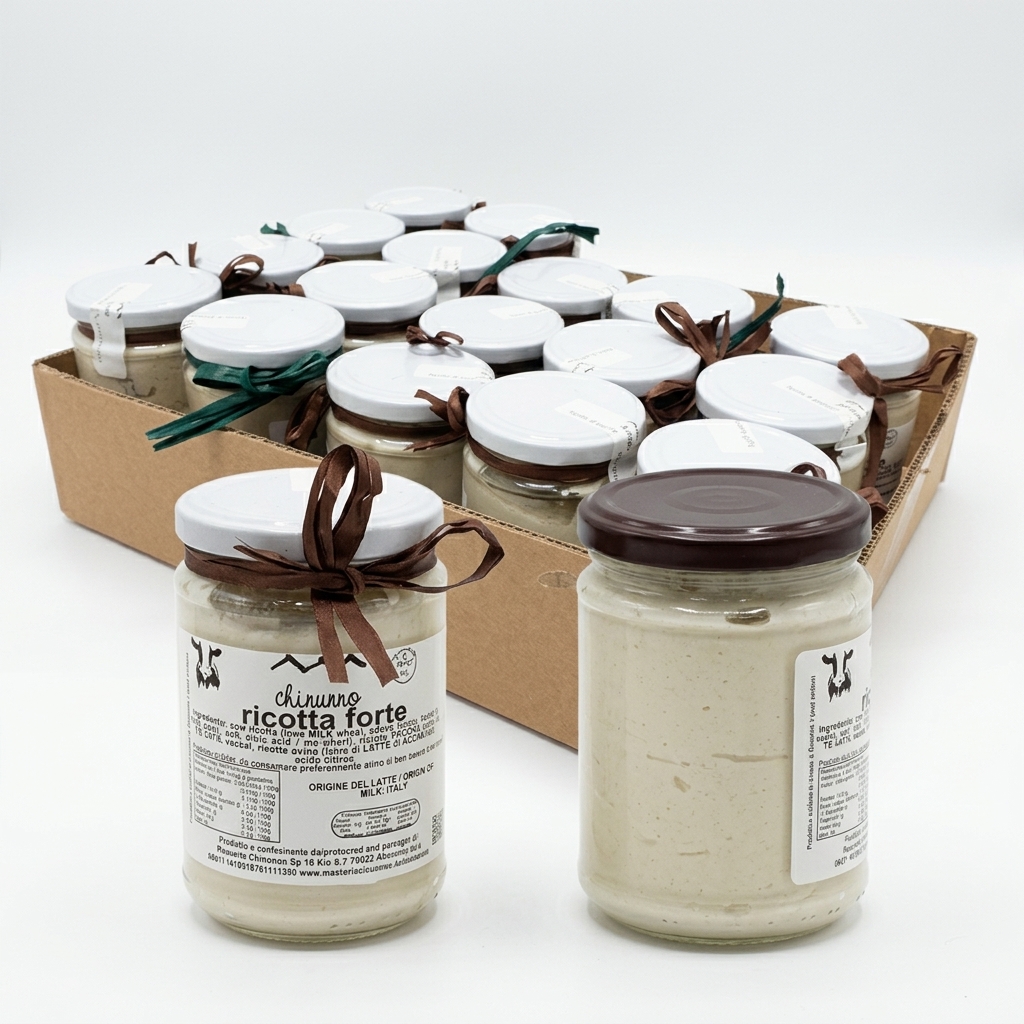 Ricotta Forte Mista Pugliese 320 g — Masseria Chinunno