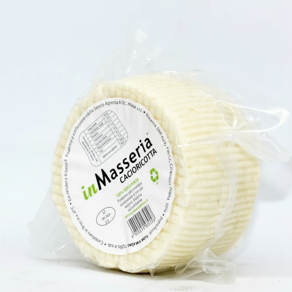 Cacioricotta Vaccina Sv 250g stk Del Duca - Italienischer Frischkäse