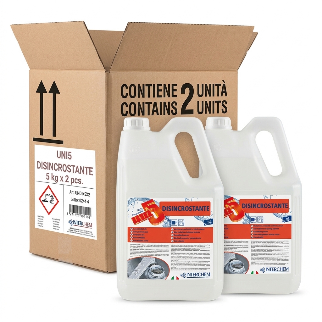 UNI5 Entkalker Professionell 5 kg (2 Stk) — Interchem