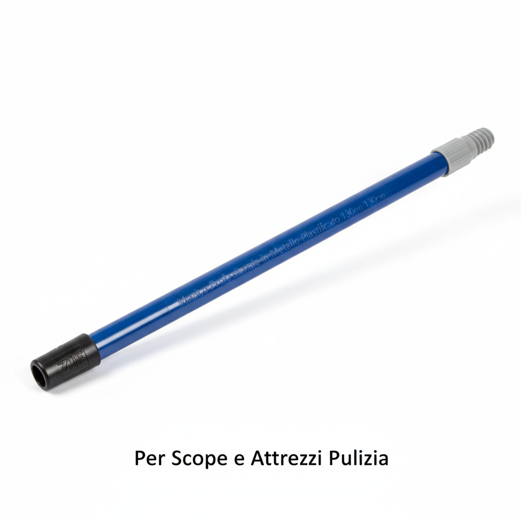 [032121] Manico in Metallo Plastificato 130cm ZIF