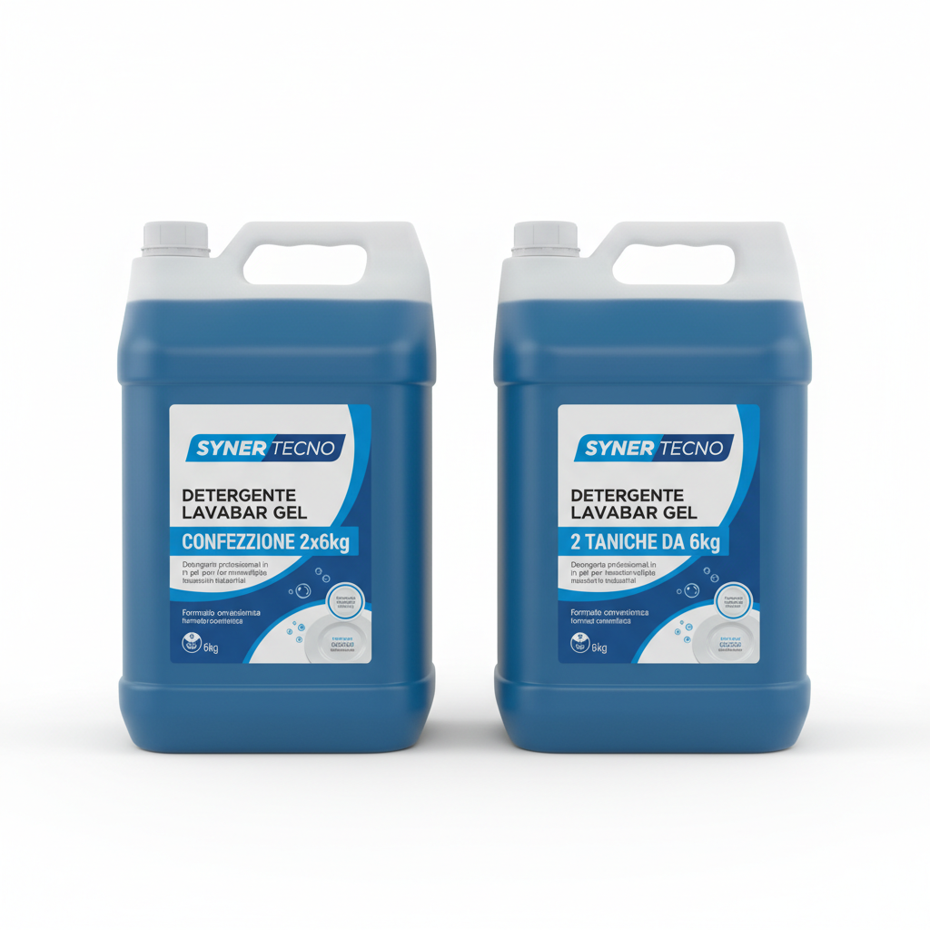 Détergent Lavabar Gel Syner Tecno - Lot 2x6kg