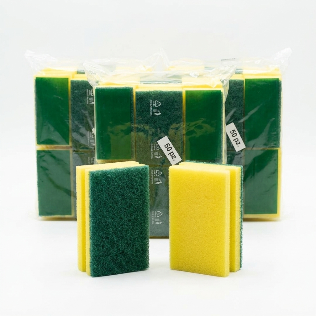 Coarse Fibre Sponge ZIF - Pack of 50