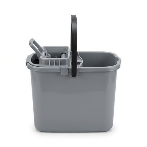 [032133] Rechteckiger Eimer mit Profi-Auswringer 12 l