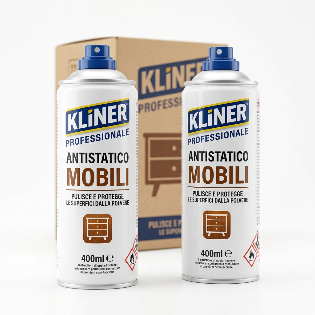 KLINER PROFESSIONAL ANTISTATIC FURNITURE SPRAY 400ML PCS CPY