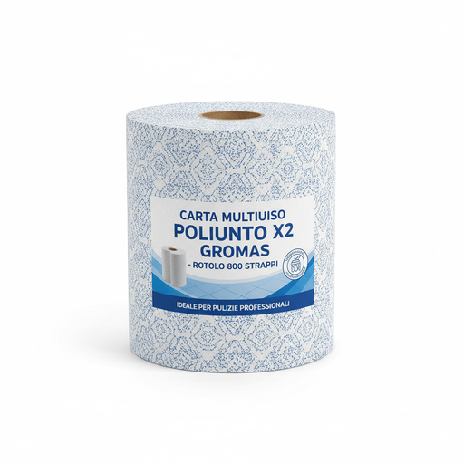 Mehrzweck-Fettabweisend Papier X2 Gromas - Rolle 800 Blatt