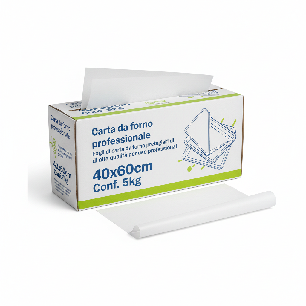 Papier Cuisson Professionnel en Feuilles 40x60cm - Lot 5kg