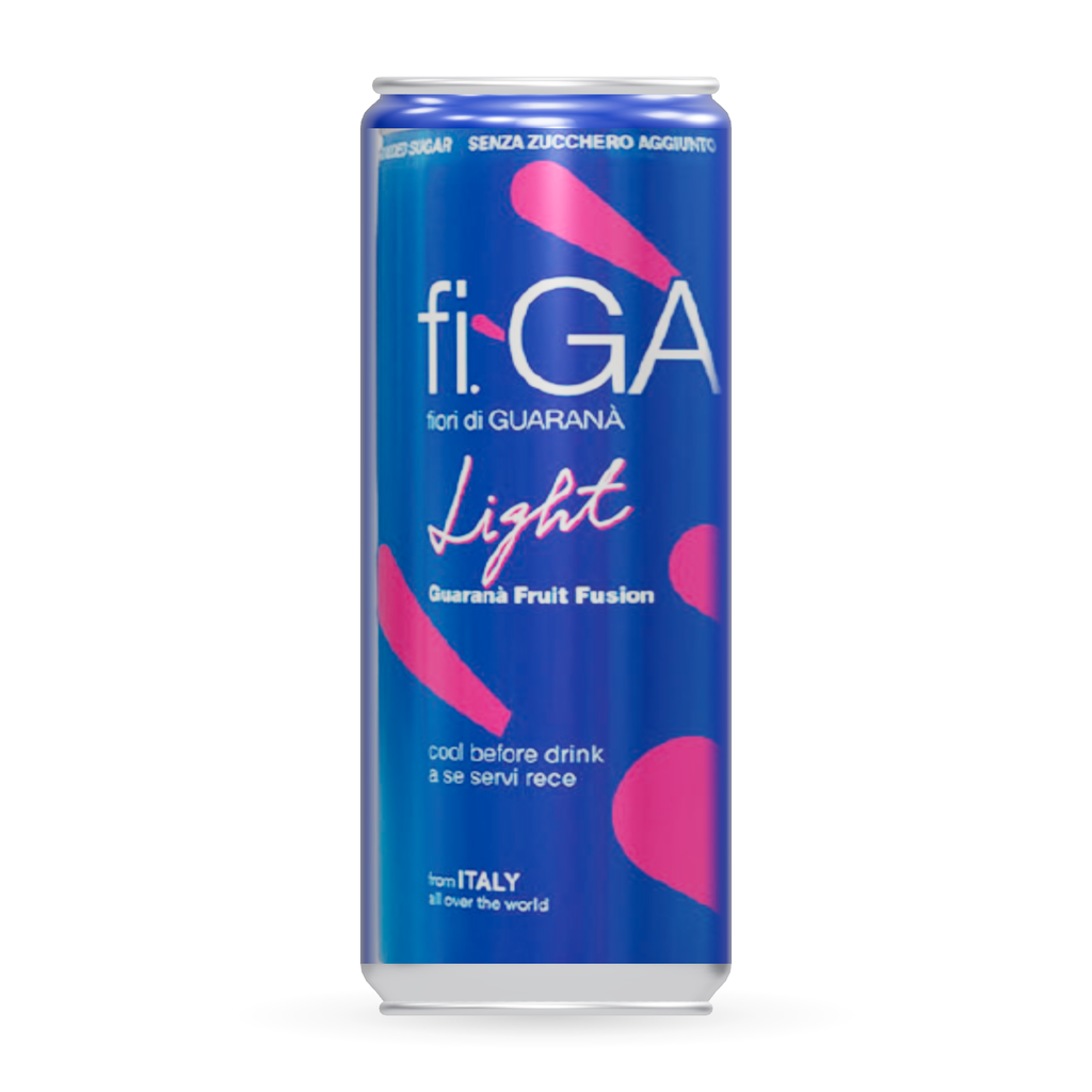 fi-GA Light fiori di guaranà · 250 ml, no added sugar (case of 24)
