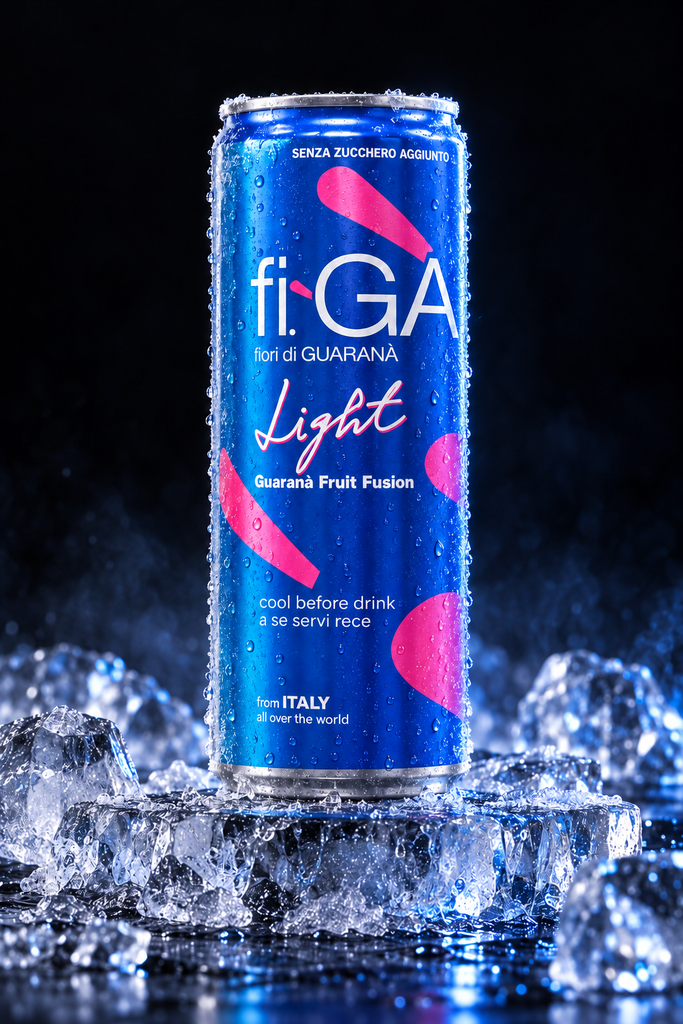 fi-GA Light fiori di guaranà · 250 ml, no added sugar (case of 24)