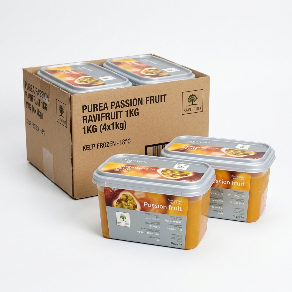 Purée de Fruit de la Passion 1 kg (Carton 5 kg) — Ravifruit