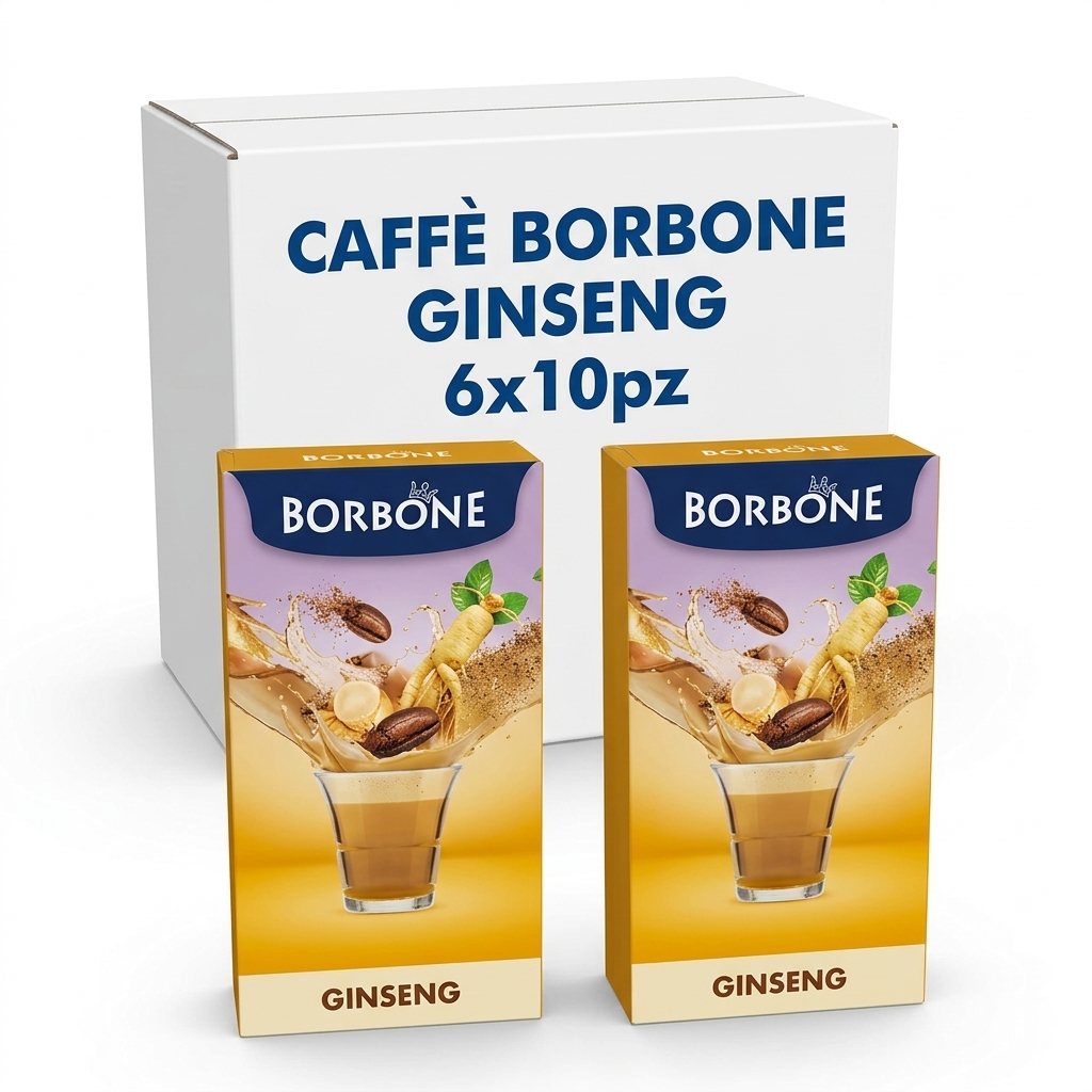 Caffe Ginseng Borbone Oro 6x10pz Crt BOR