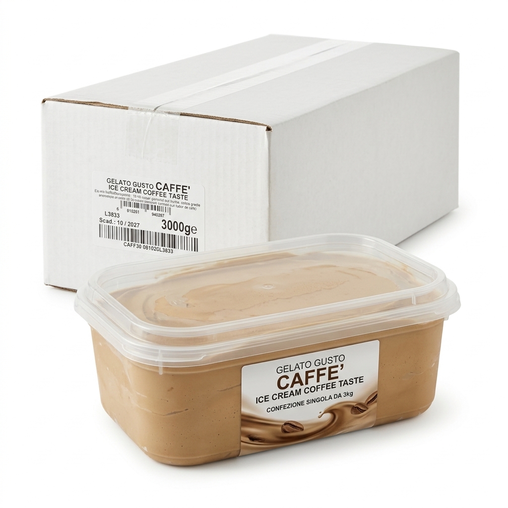 [CAFF35] Coffee Gelato 3 kg Tub — EFFEPI